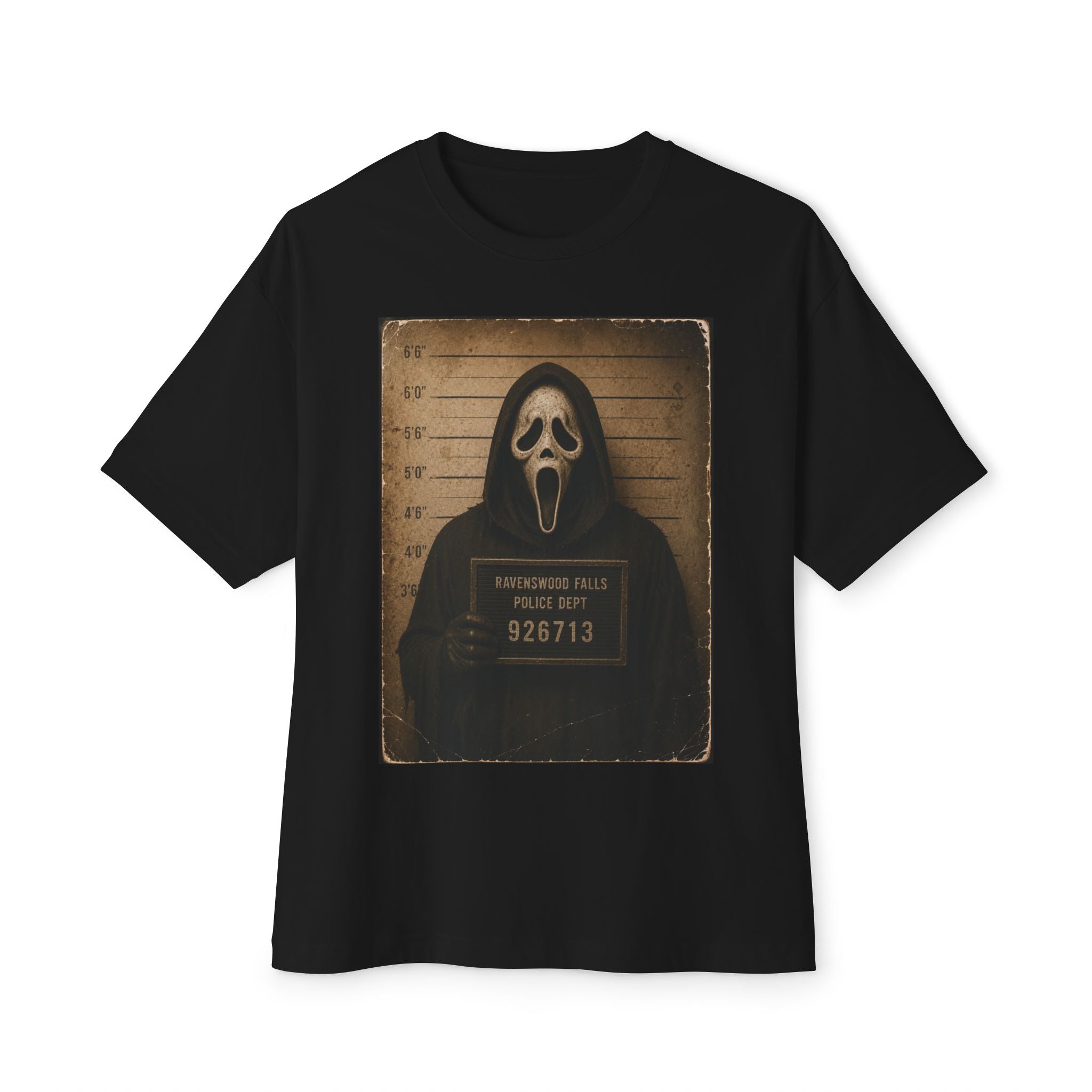 Ghostface Unisex Oversized Boxy Tee