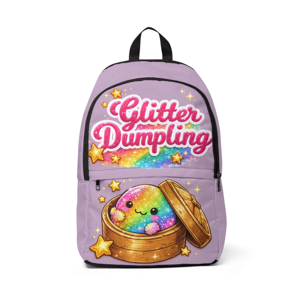 Glitter Dumpling Backpack — Cute Rainbow Kawaii School Bag