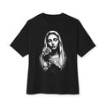 Virgin Mary Rose Graphic Oversized T-Shirt