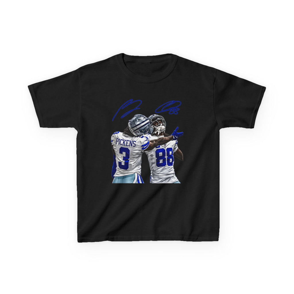 Kids Football Tees – Duo Touchdown Celebration Graphic