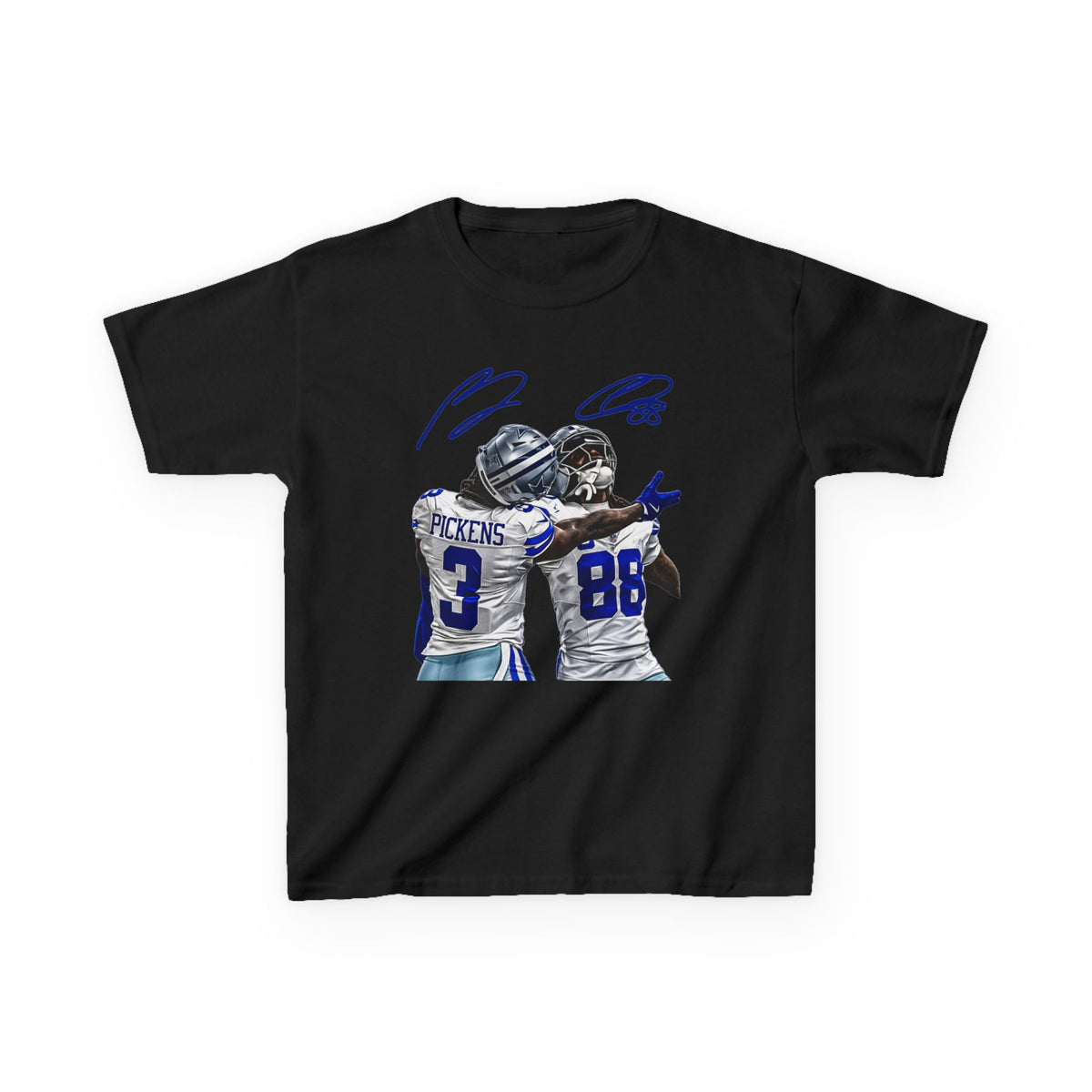 Kids Football Tees – Duo Touchdown Celebration Graphic