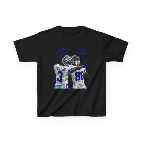 Kids Football Tees – Duo Touchdown Celebration Graphic
