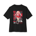 Anime Girl Graphic Tee — 'Get Silly' Japanese Streetwear T-Shirt