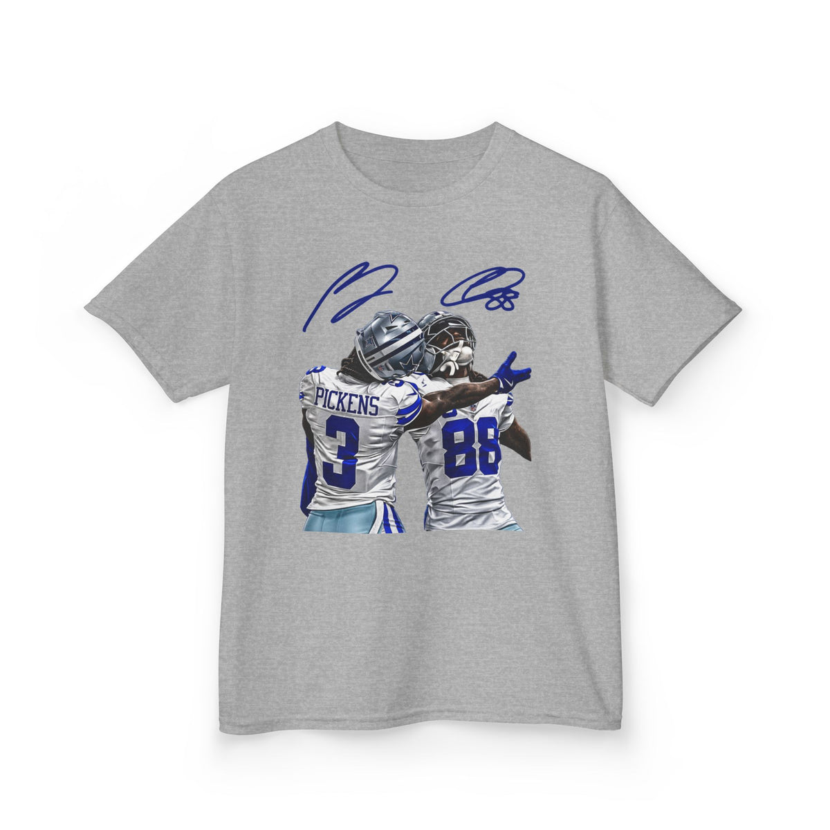 Kids Football Tees – Duo Touchdown Celebration Graphic