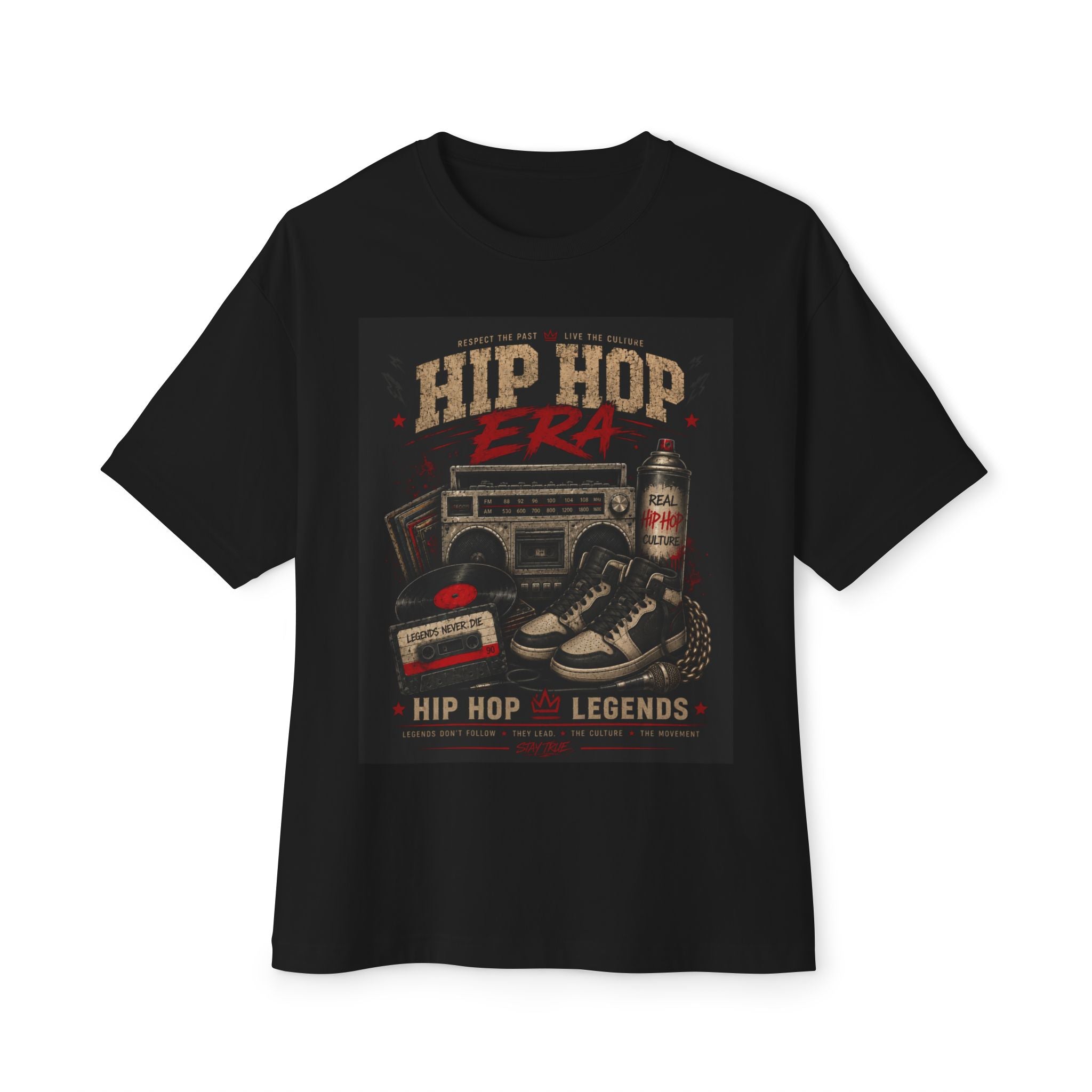 Hip Hop Era Vintage Graphic T-Shirt | Old School Rap Streetwear Tee