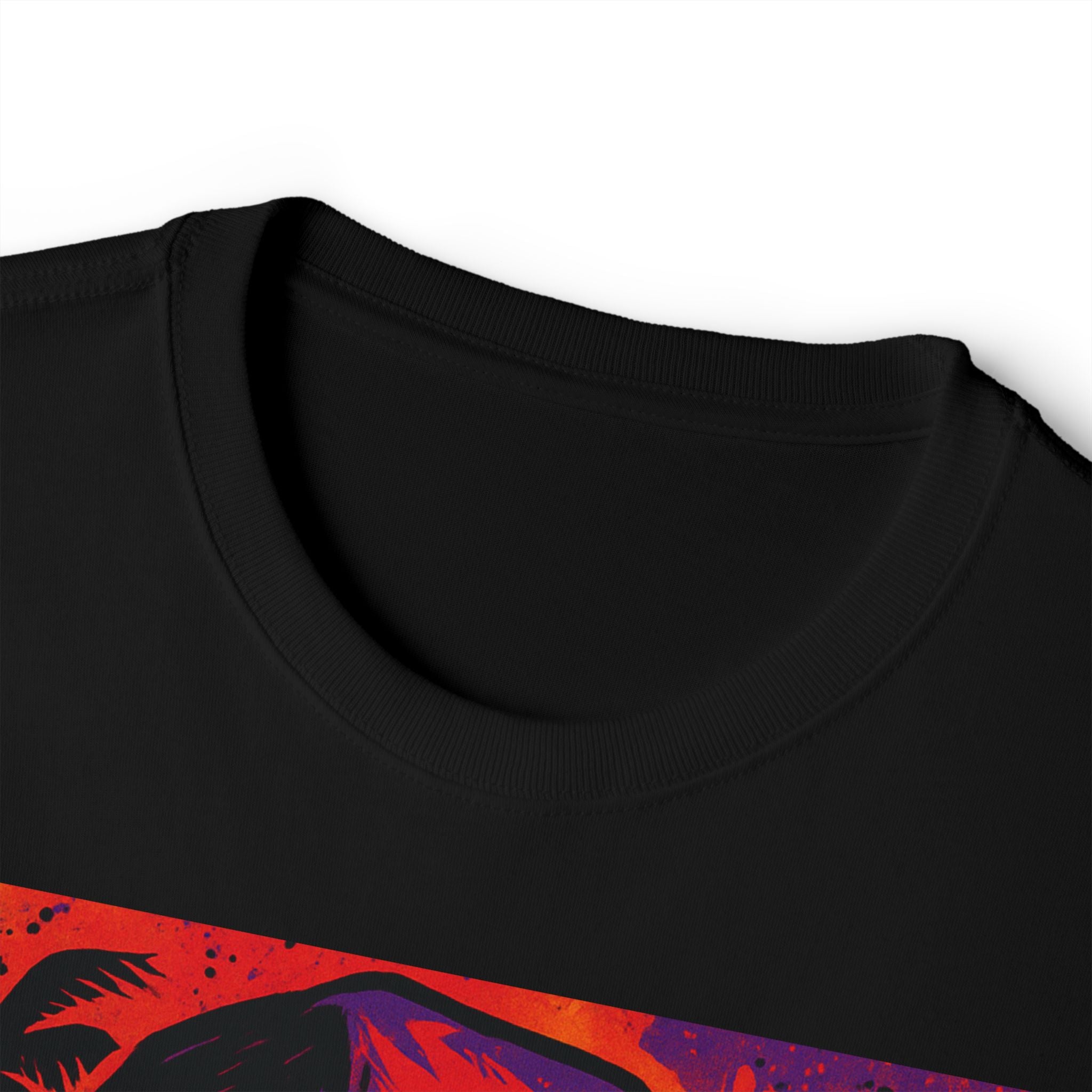 Graphic Tee — Neon Gangsta Portrait Streetwear