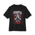 Faith Over Fear T‑Shirt — Praying Hands Christian Tee