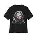 Creepy Clown Bubblegum T-Shirt — Peace Sign Horror Graphic Tee