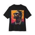 Portrait Tee — Bold Sunset Portrait Graphic T-Shirt