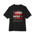 Love Yourself Deep Tee — Inspirational Graphic Boxy T‑Shirt