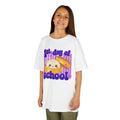 1st Day of School Kids T-Shirt – Cute Dumpling Backpack Design