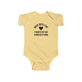 Made With Love Baby Bodysuit – "Made with Love: 2 Minutes by Dad, 9 Months by Mom" Infant Onesie
