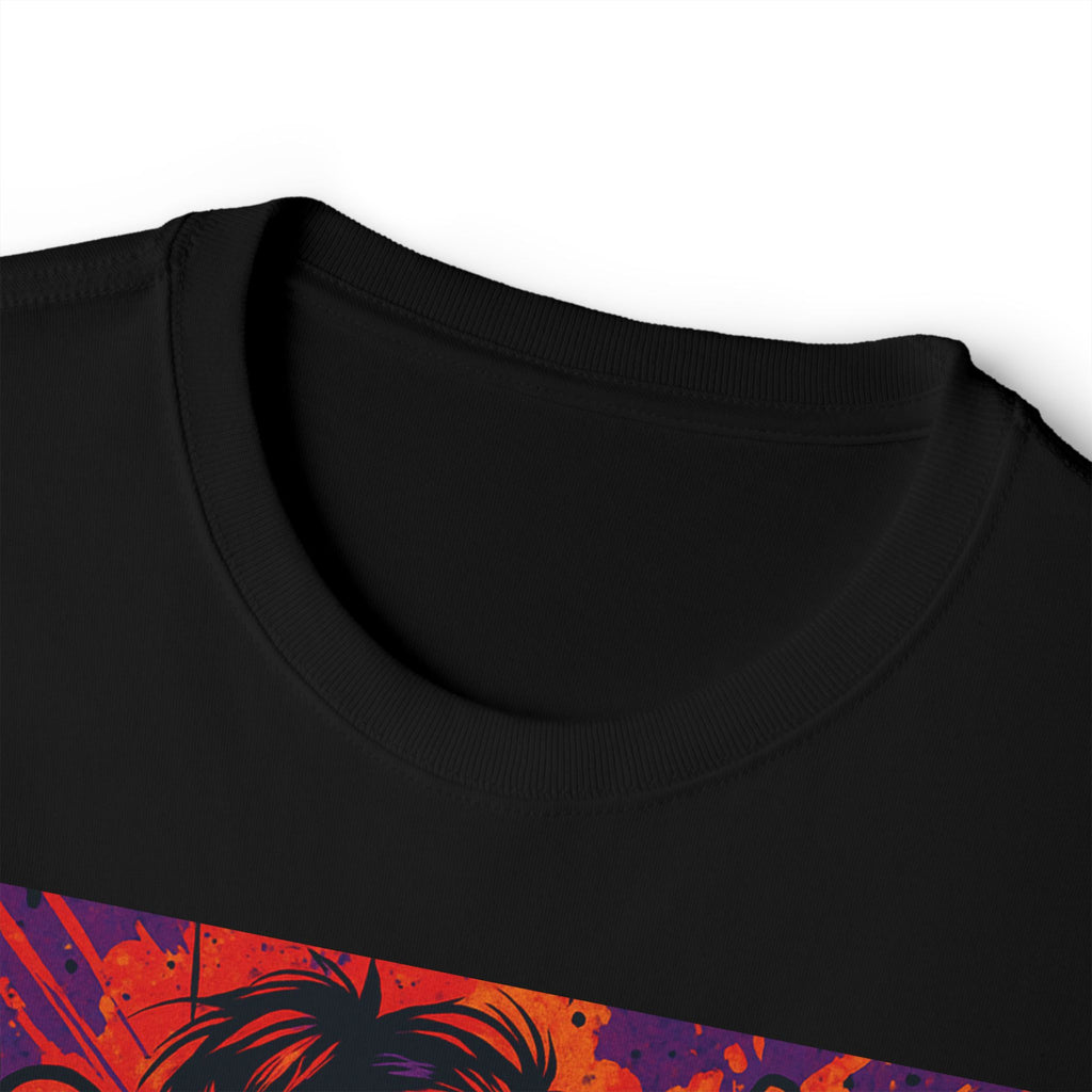 Graphic Tee — Moody Portrait Street Art Design
