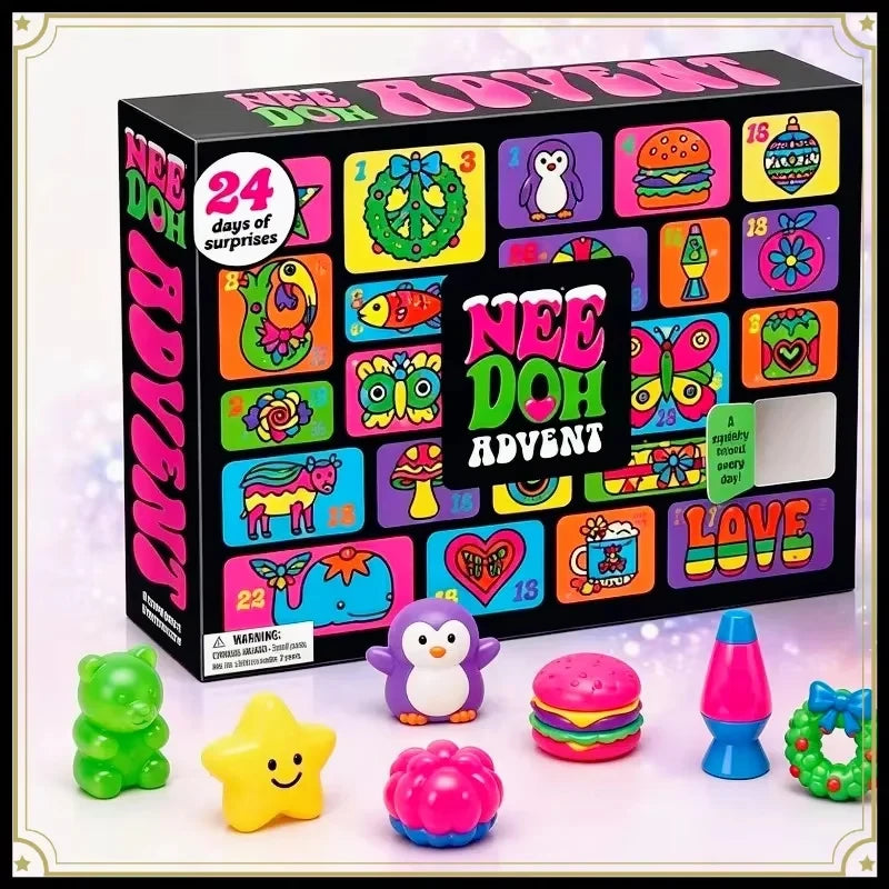 Advent Calendar Squeeze Fidget Toy