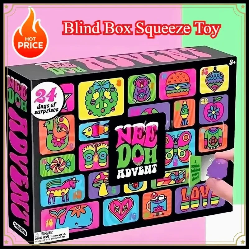 Advent Calendar Squeeze Fidget Toy