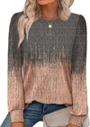 Alaroo Printed Long Sleeve Crewneck Tunic