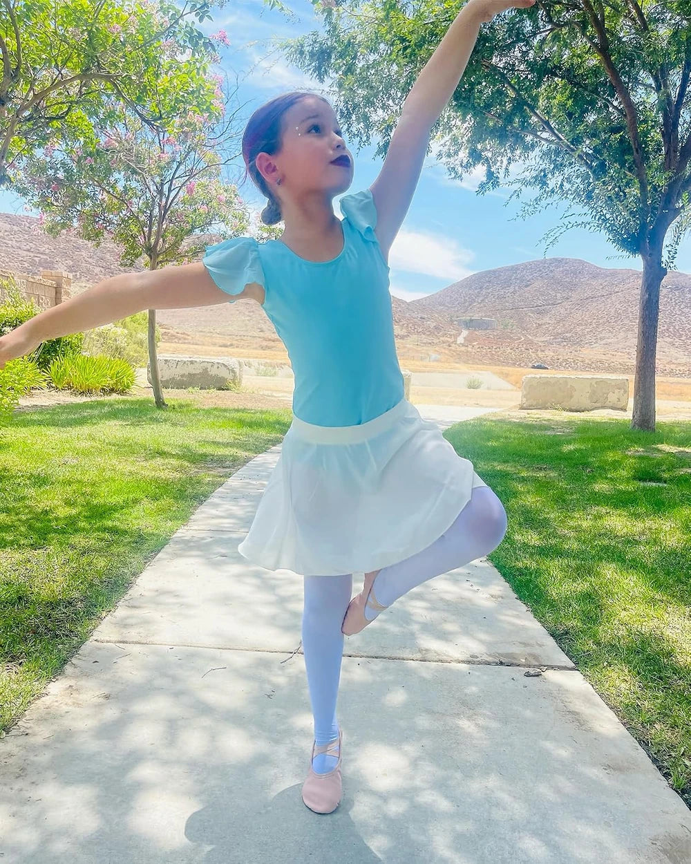 Girls Soft Leather Ballet Shoes