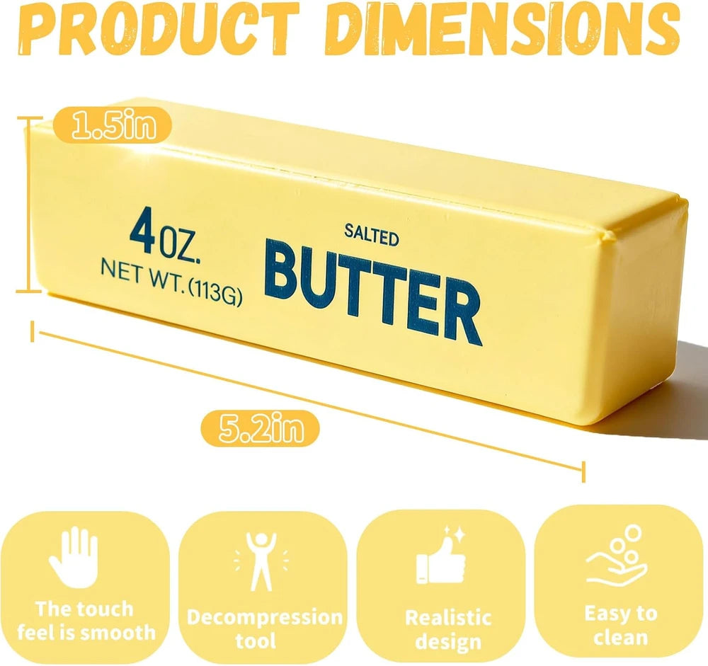Soft Butter Squishy Fidget Toy
