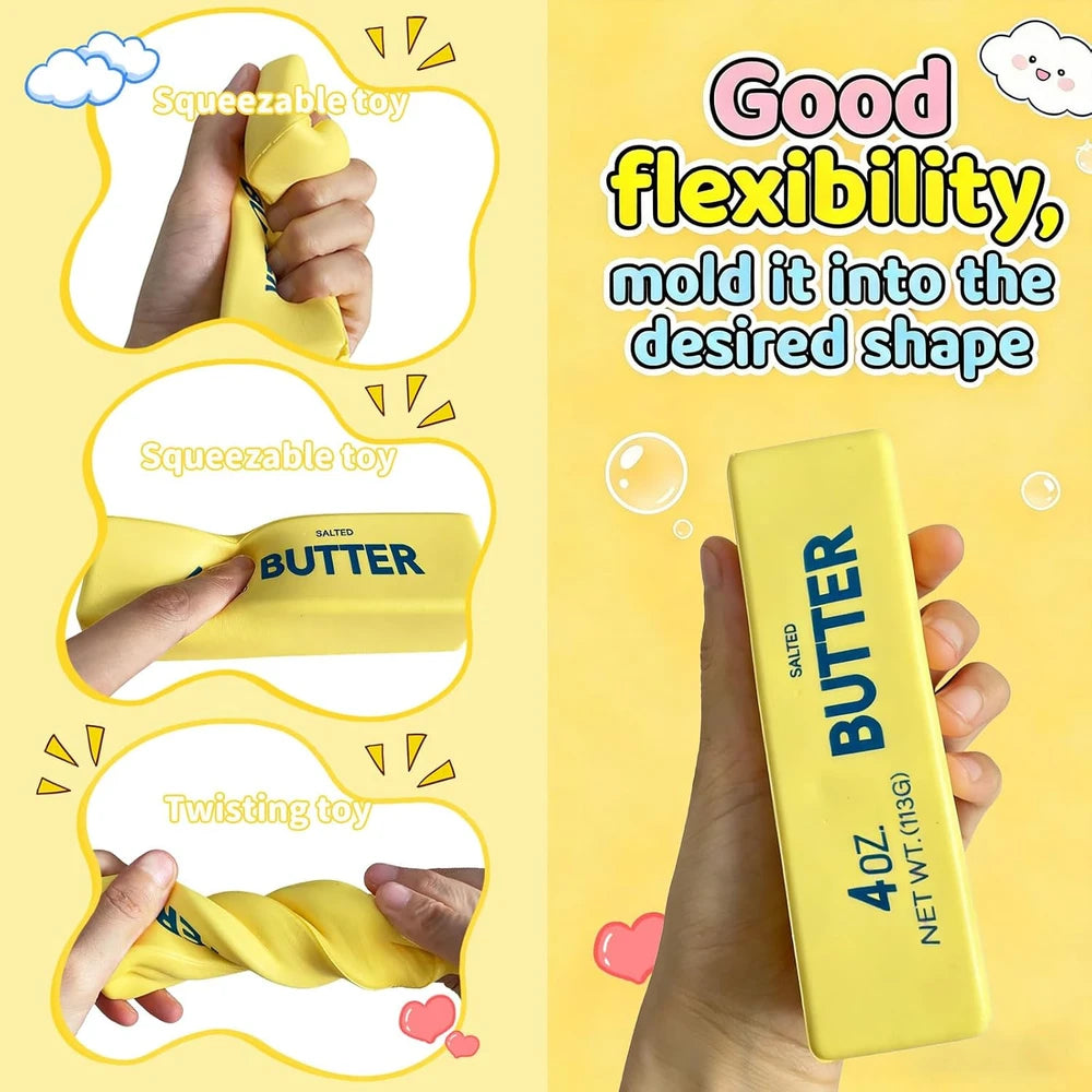 Soft Butter Squishy Fidget Toy