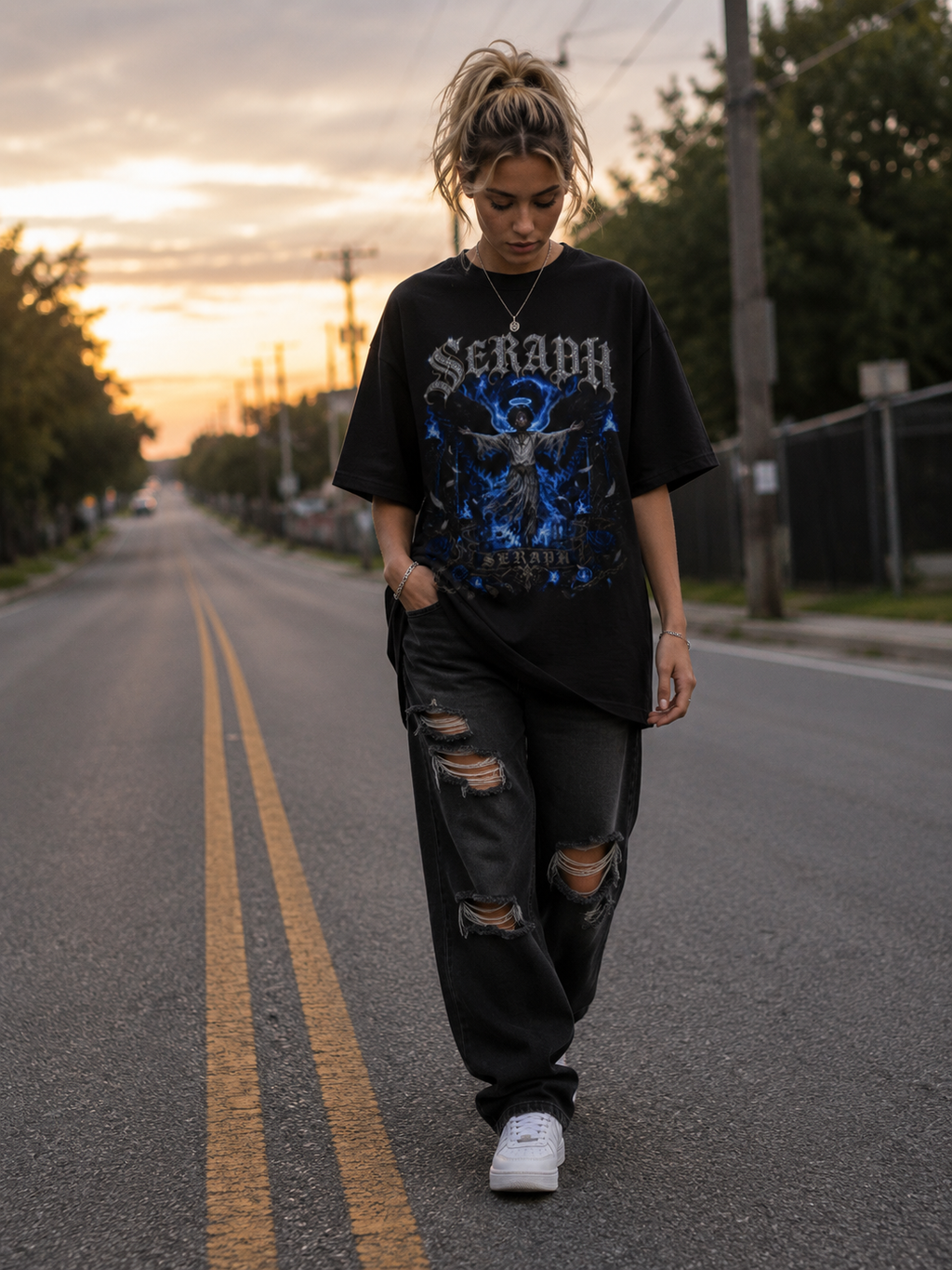 Seraph Angel Graphic Tee