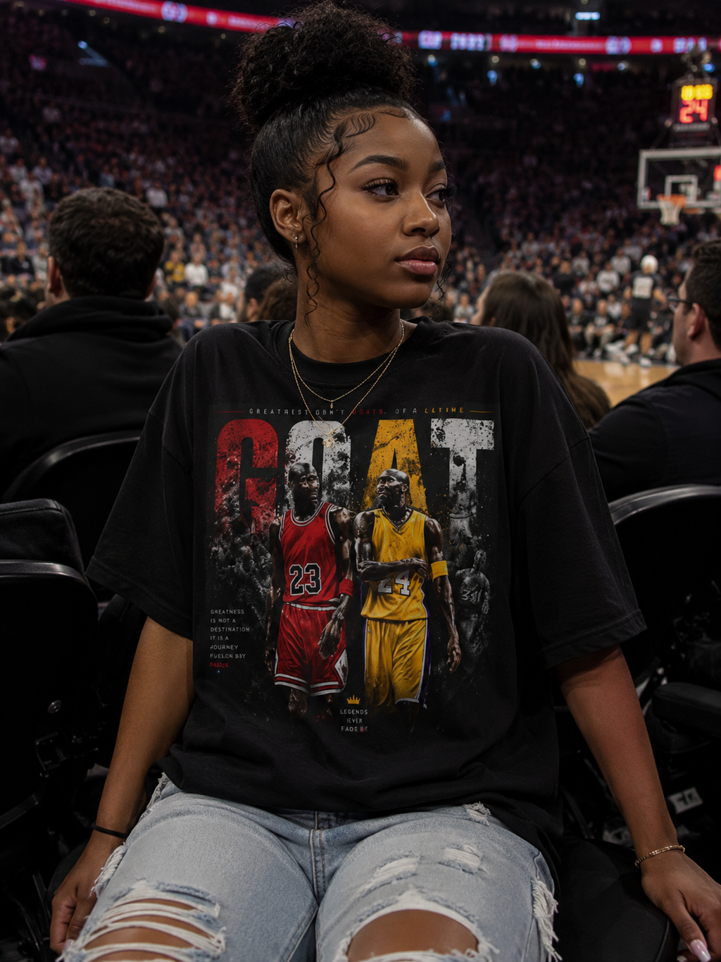GOAT Basketball Tee — Tribute Shirt