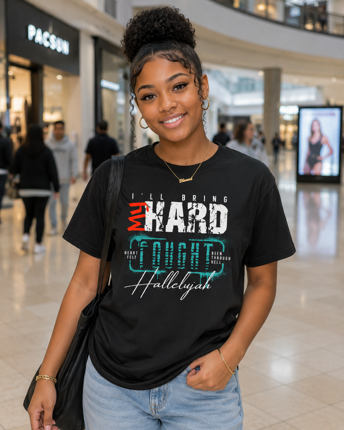 I'll Bring My Hard Count Hallelujah Tee