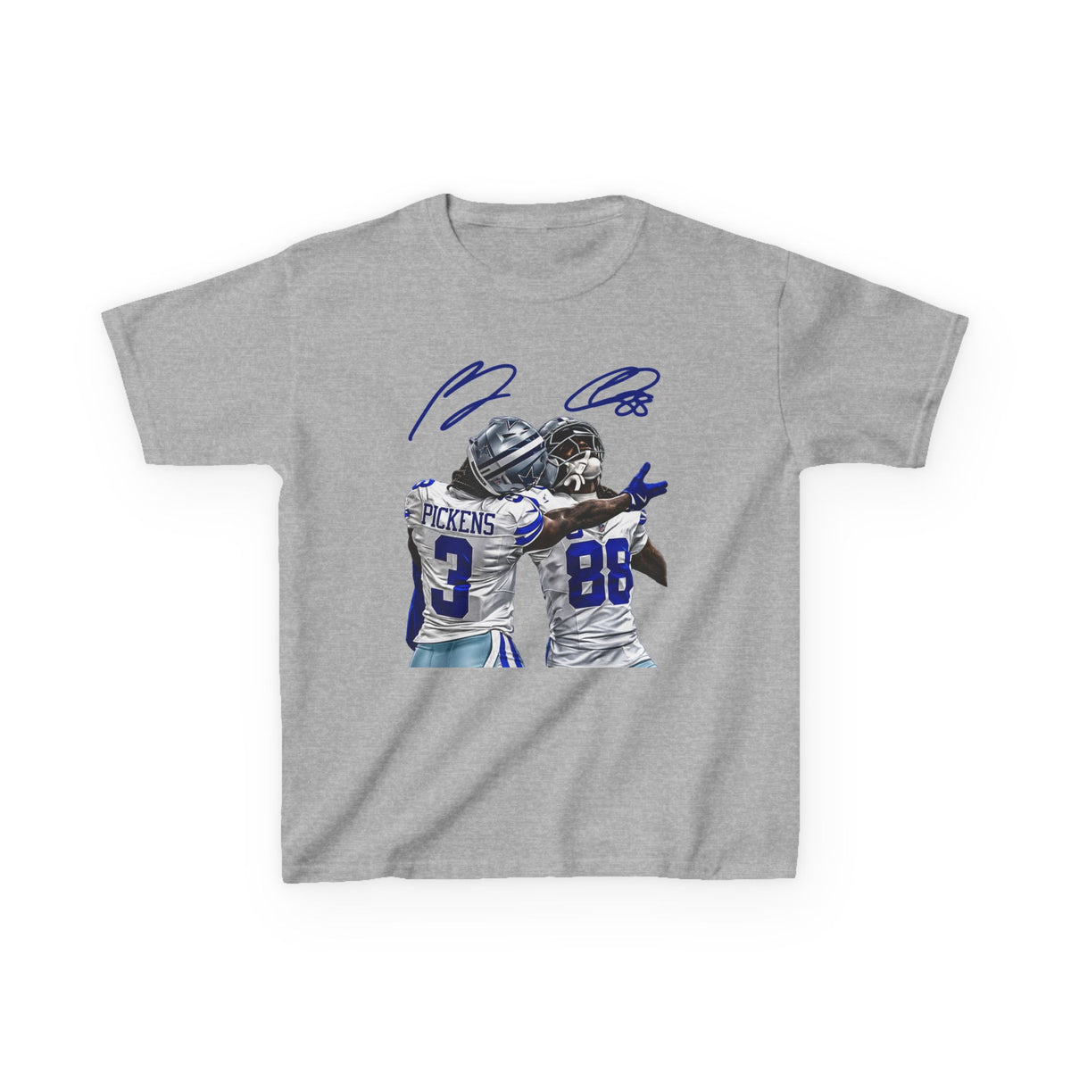 Kids Football Tees – Duo Touchdown Celebration Graphic