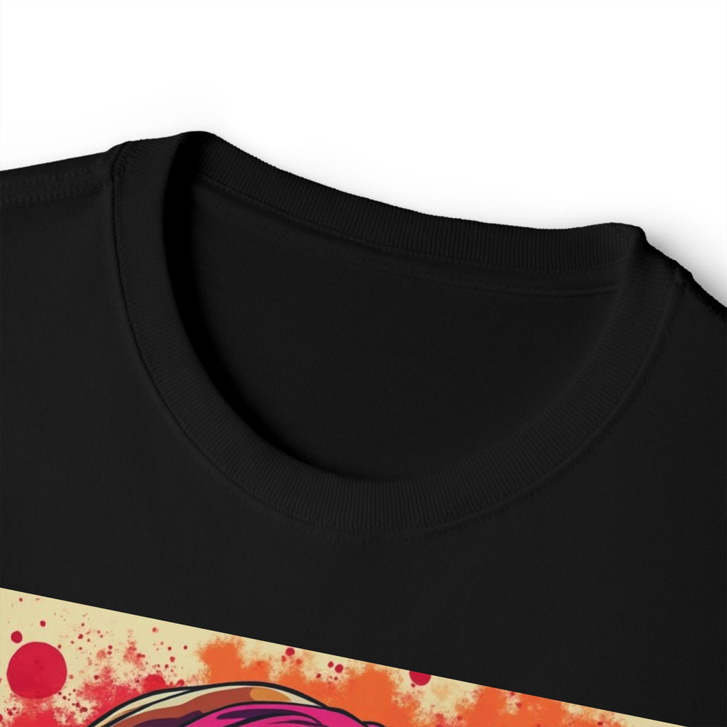 Graphic Tee — Vibrant Portrait Art Bandana Head Scarf