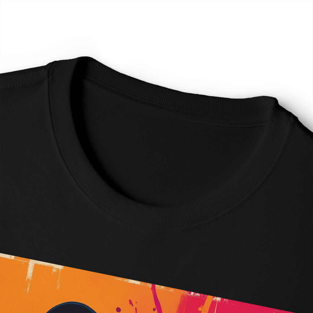 Street Portrait Tee — Vibrant Hooded Profile Graphic T-Shirt