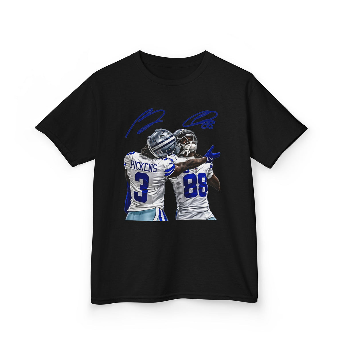 Kids Football Tees – Duo Touchdown Celebration Graphic