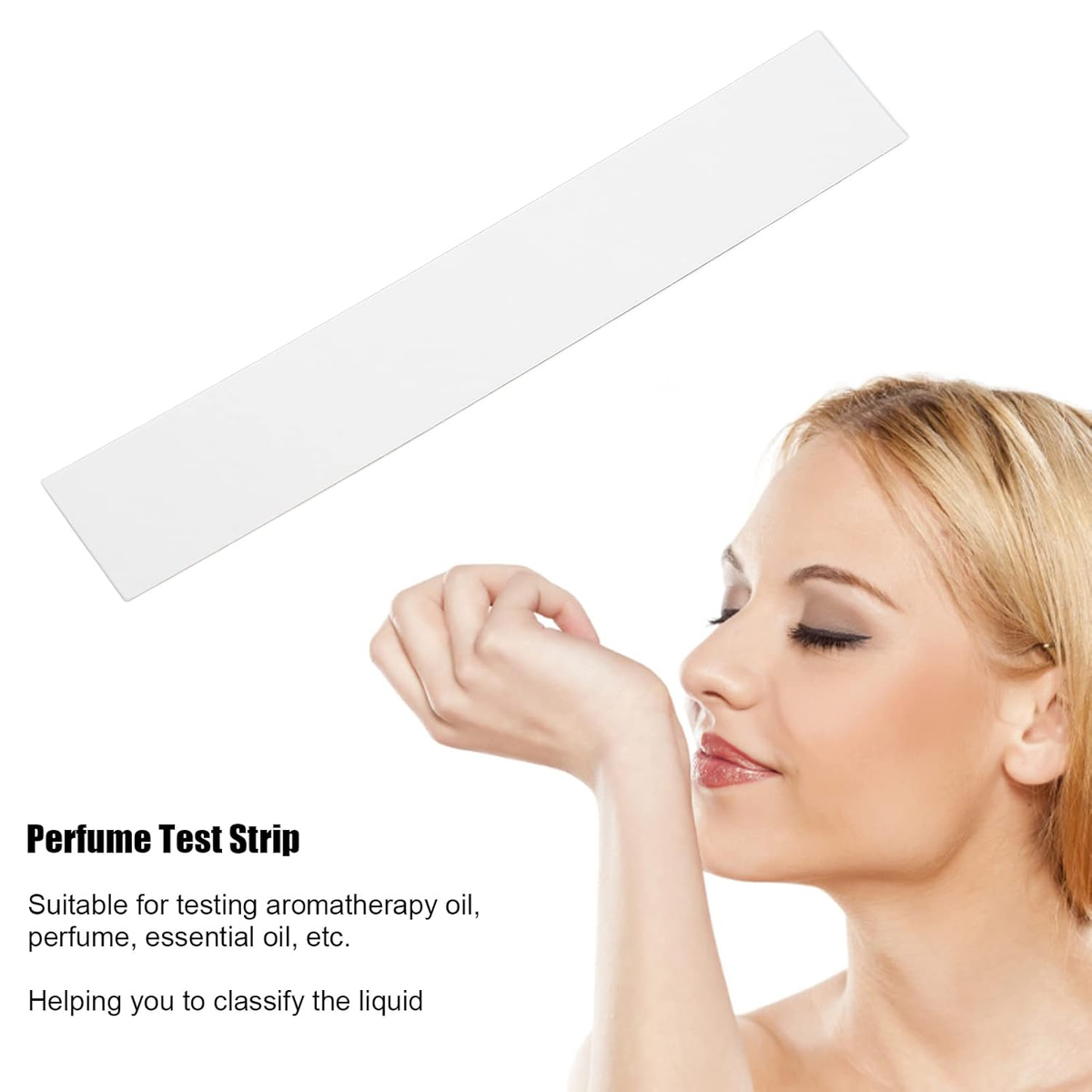 100PCS Perfume Test Strips, Professional Scent Strips Portable Disposable Essent