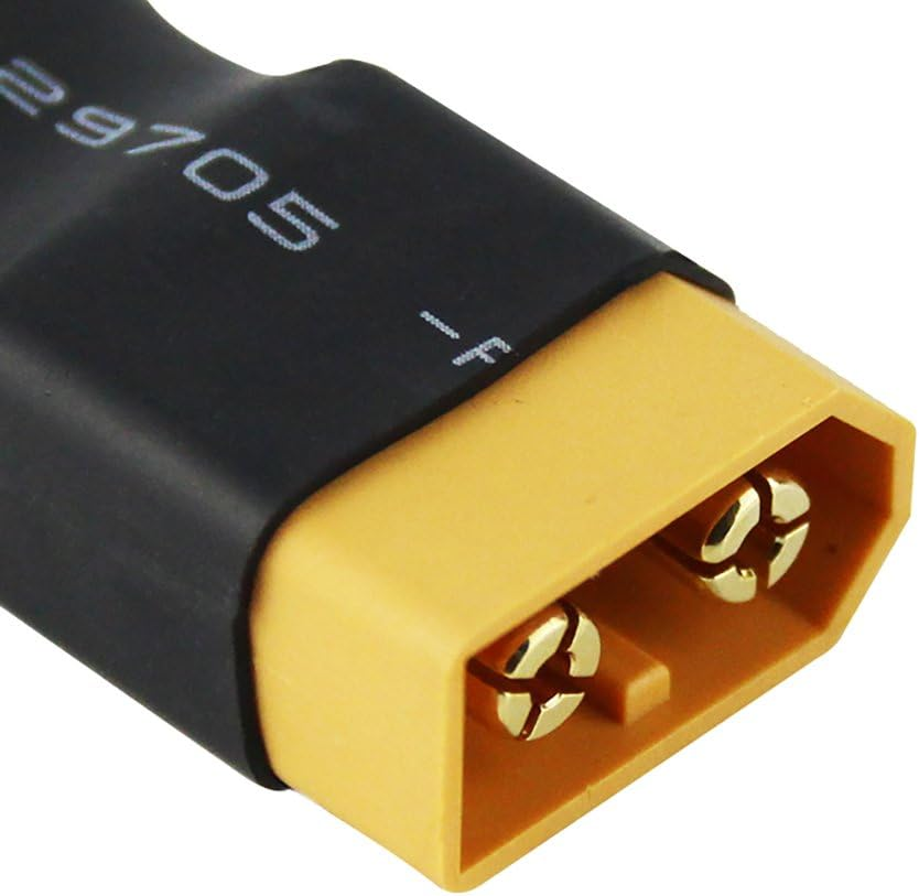 3Pcs Male XT60 to Female EC3 Losi Connector Adapter for Crawler Turnigy(Pack of
