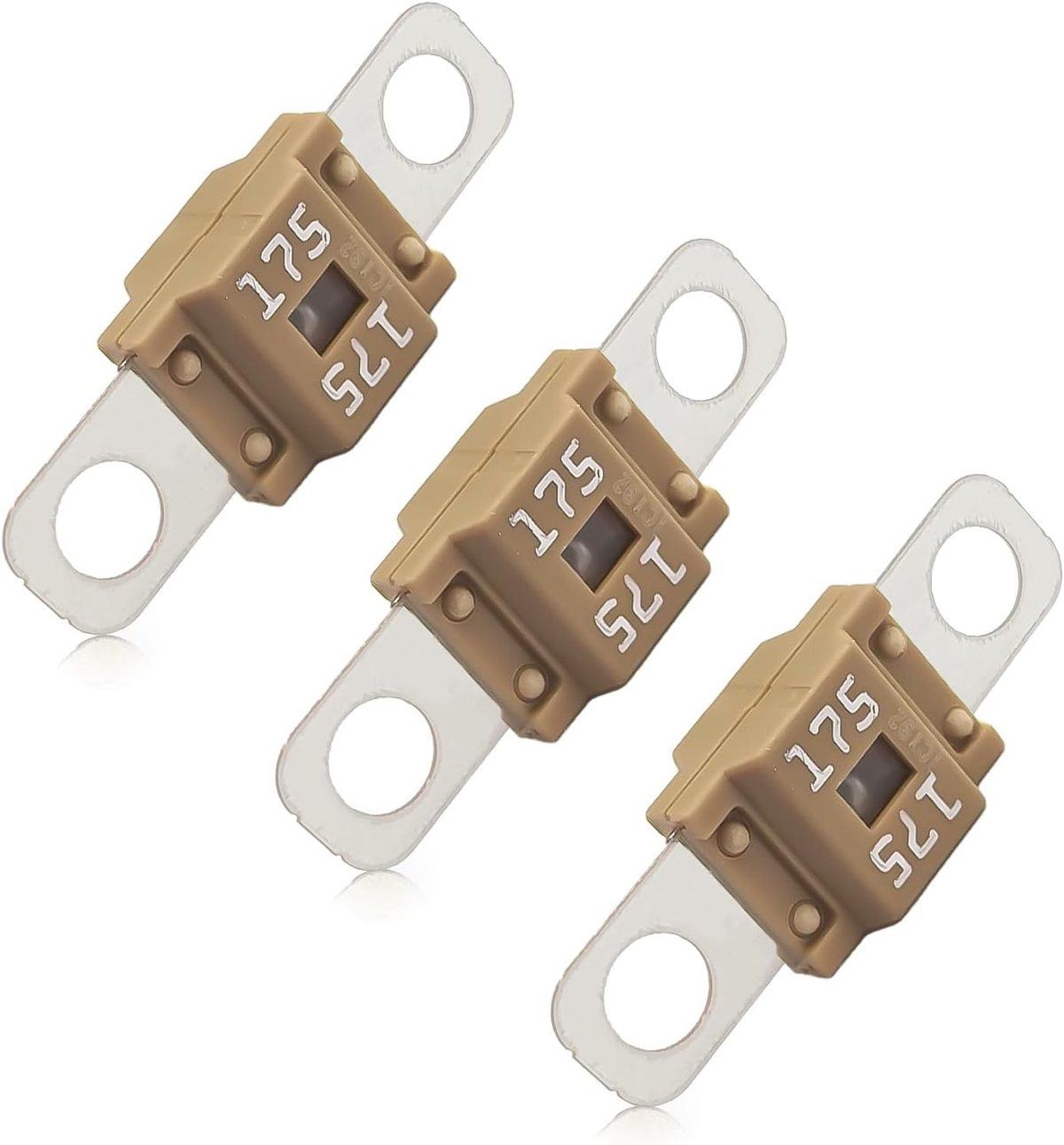 3PCS Ami/Midi Fuse, High Current 175A, for Cars, Buses, Trucks, Caravans, Constr