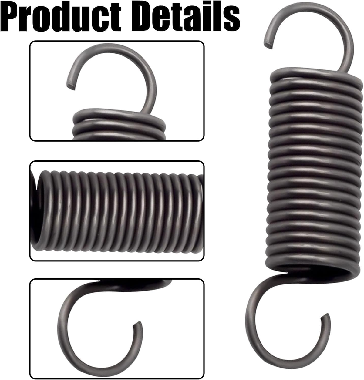 2-Pack 2 1/2-Inch Recliner Springs, Recliner Mechanism Tension Coil Replacement