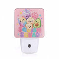 LED Night Light Squish Squad Kawaii Dumpling Rainbow Candy