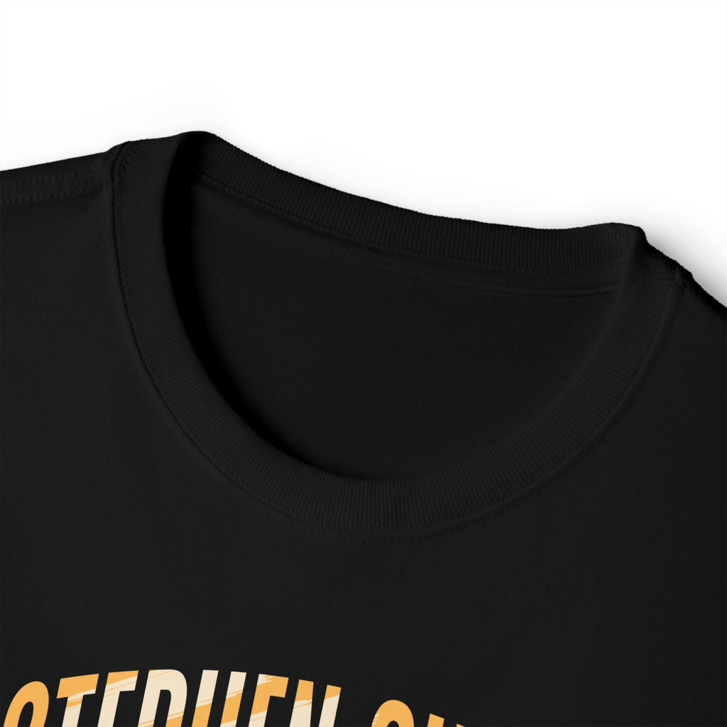 Basketball Player Graphic Tee — 'Stephen Curry' Illustration Shirt