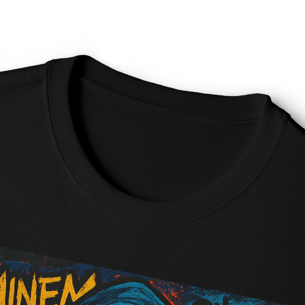 Graphic Tee — Hooded Rapper Portrait Street Art Design