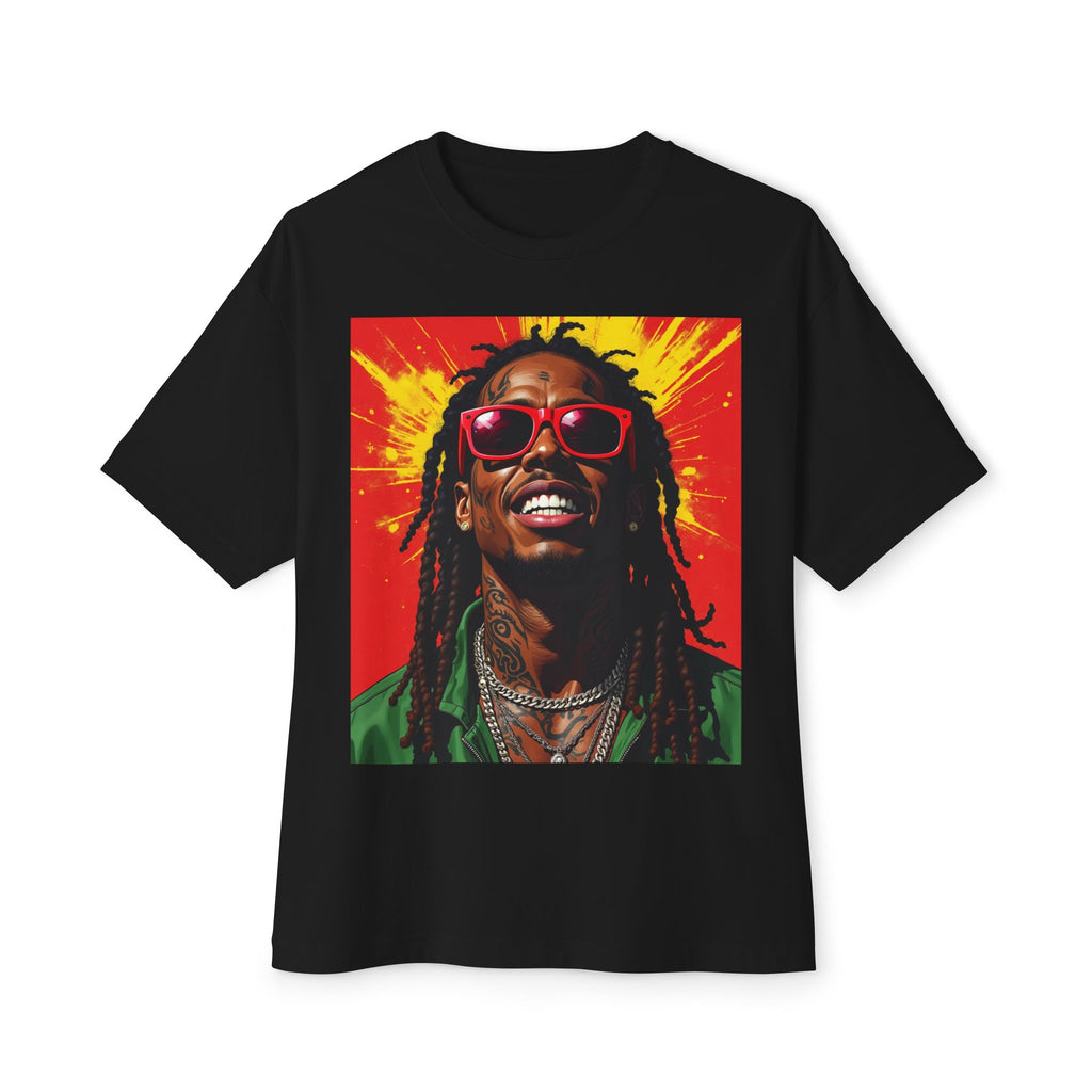 Graphic Tee — Colorful Portrait Pop Art T-Shirt