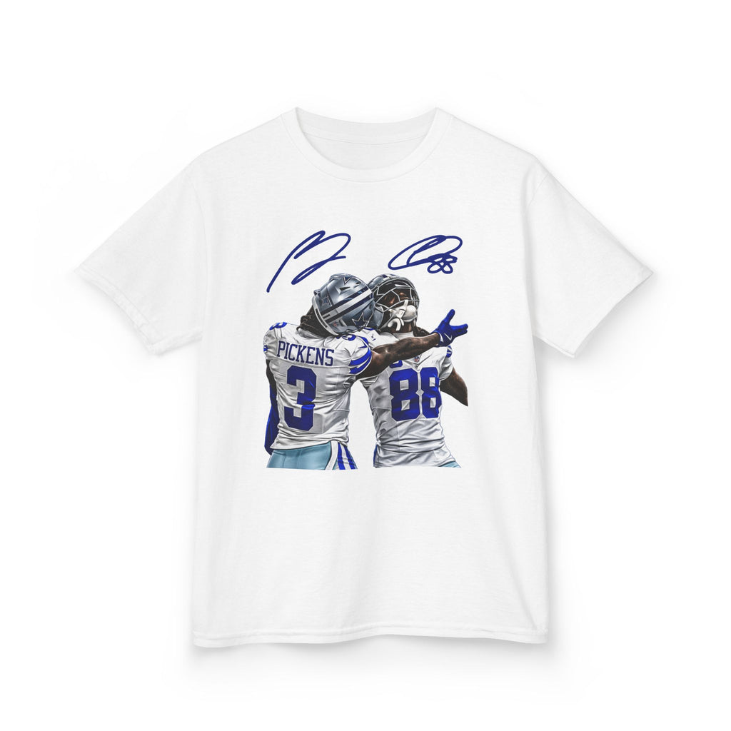 Kids Football Tees – Duo Touchdown Celebration Graphic