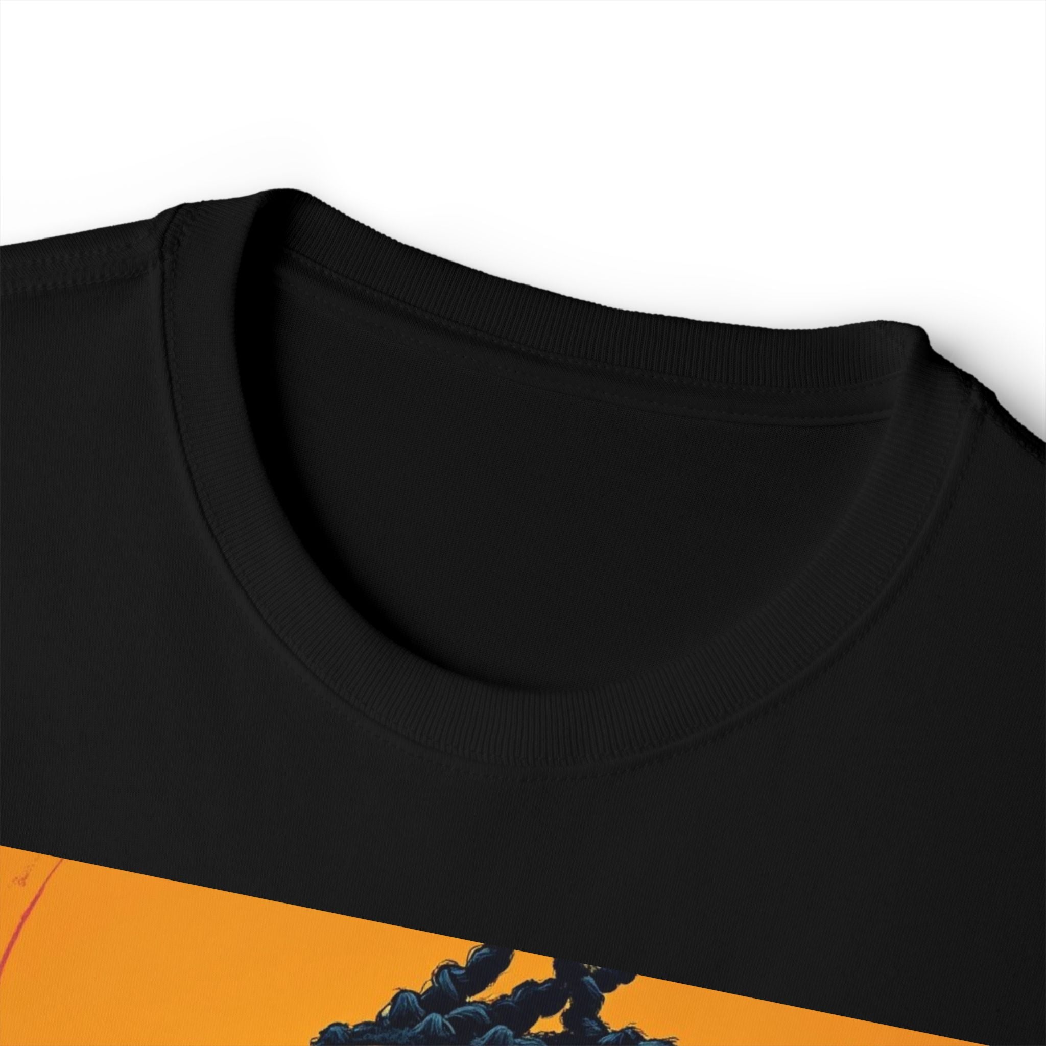 Portrait Tee — Bold Sunset Portrait Graphic T-Shirt