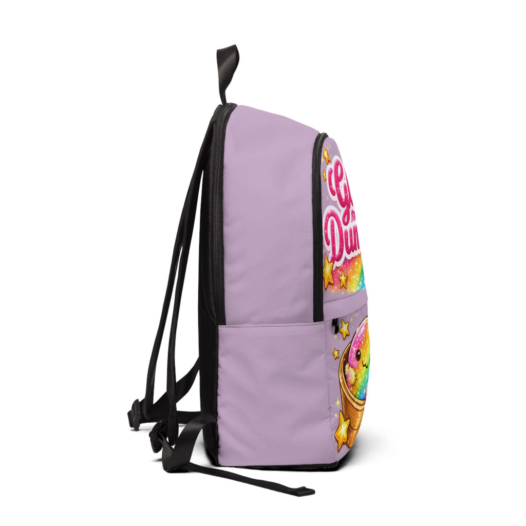 Glitter Dumpling Backpack — Cute Rainbow Kawaii School Bag