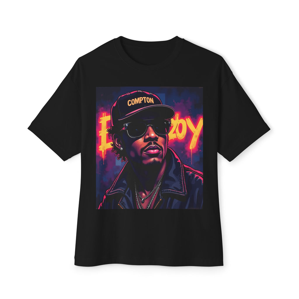 Graphic Tee — Retro 'Compton' Portrait Streetwear