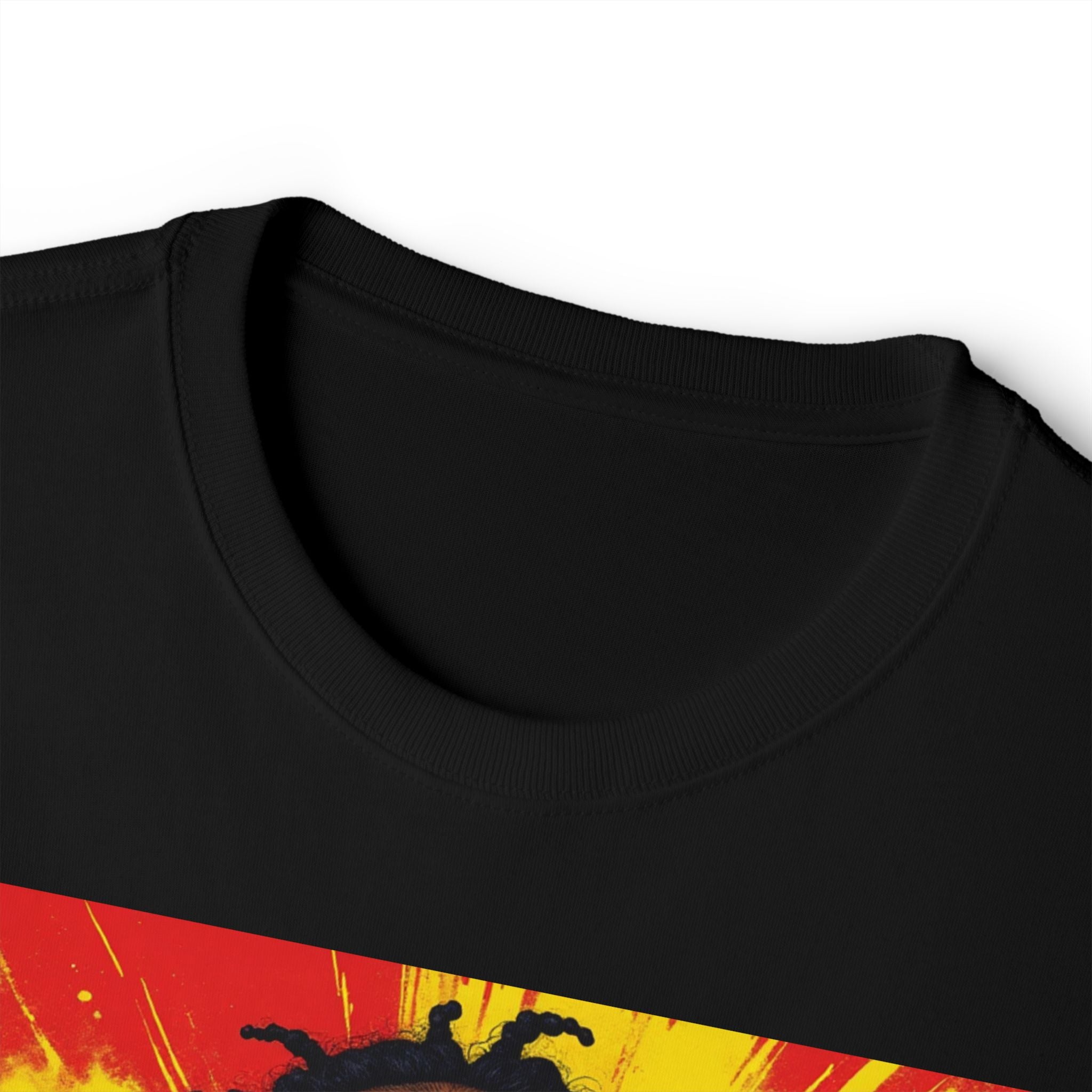 Graphic Tee — Colorful Portrait Pop Art T-Shirt