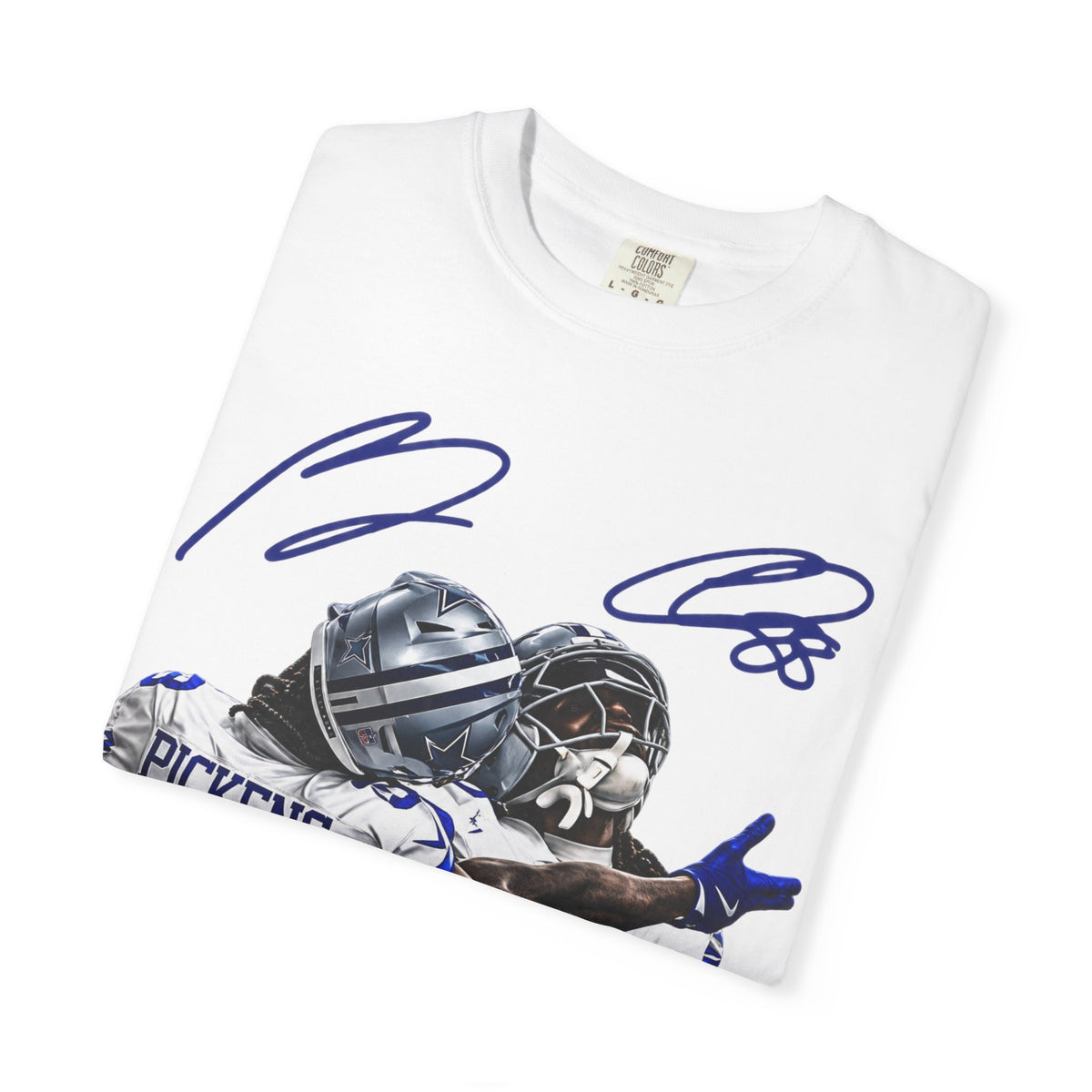 Football Players Celebration T-Shirt — Signed Graphic Tee