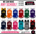 Custom School Pride Bow Tank & Shorts Set